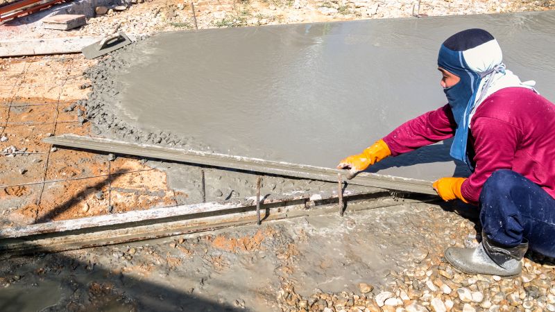 Sidewalk Installation Process