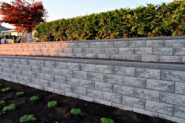 Concrete Retaining Wall Installation in El Dorado Hills