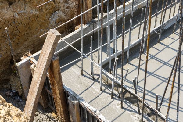 Concrete Footing Pouring in El Dorado Hills