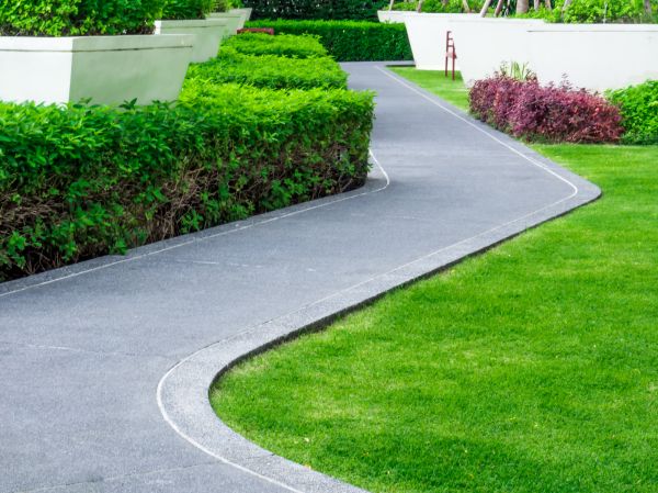 Walkway Curb Installation in El Dorado Hills