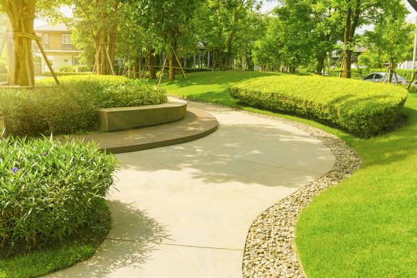 Cement Walkway Installation in El Dorado Hills