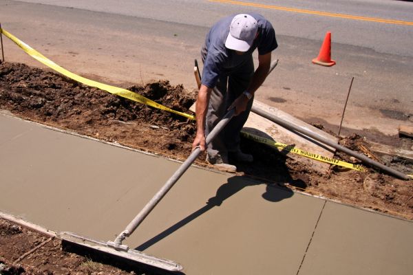 Sidewalk Building in El Dorado Hills