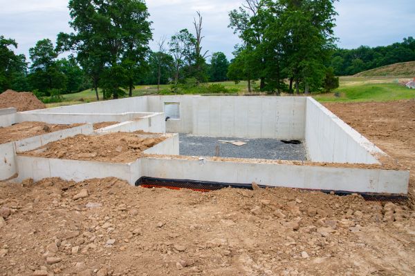 Basement Foundation Pouring in El Dorado Hills