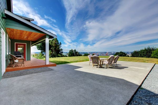 Backyard Concrete Paving in El Dorado Hills