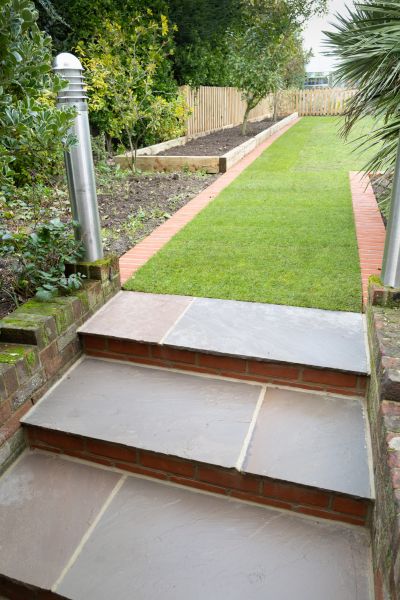 Backyard Steps Installation in El Dorado Hills
