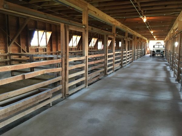 Barn Slab Construction in El Dorado Hills