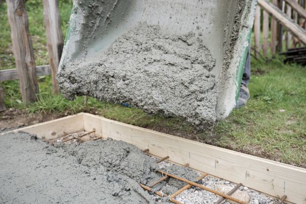 Yard Concrete Pouring in El Dorado Hills