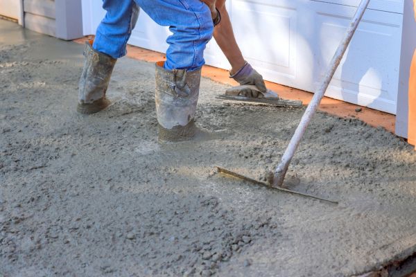 Driveway Slab Construction in El Dorado Hills