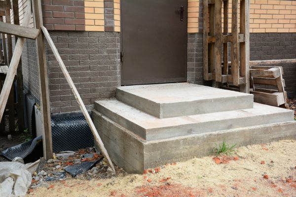 Cement Steps Construction in El Dorado Hills