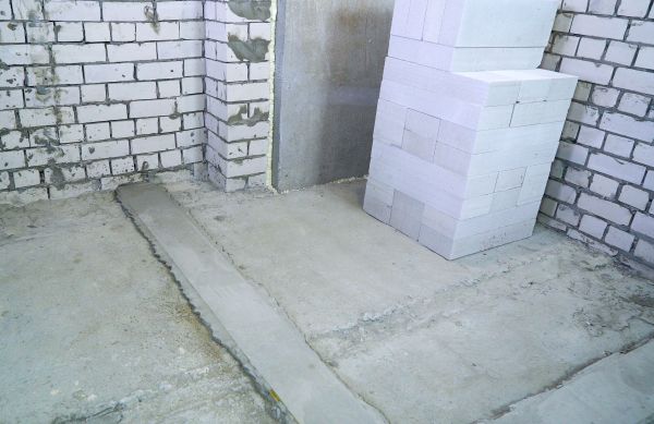 Basement Concrete Construction in El Dorado Hills