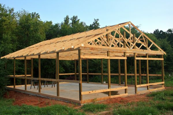Barn Pad Installation in El Dorado Hills