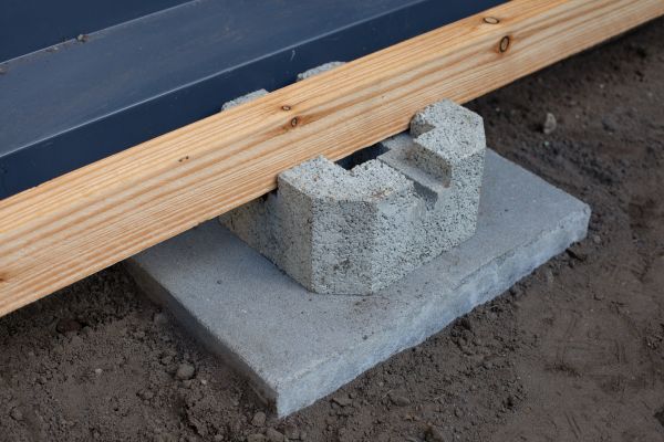 Deck Footing Construction in El Dorado Hills