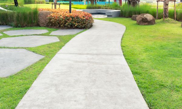 Concrete Sidewalk Installation in El Dorado Hills